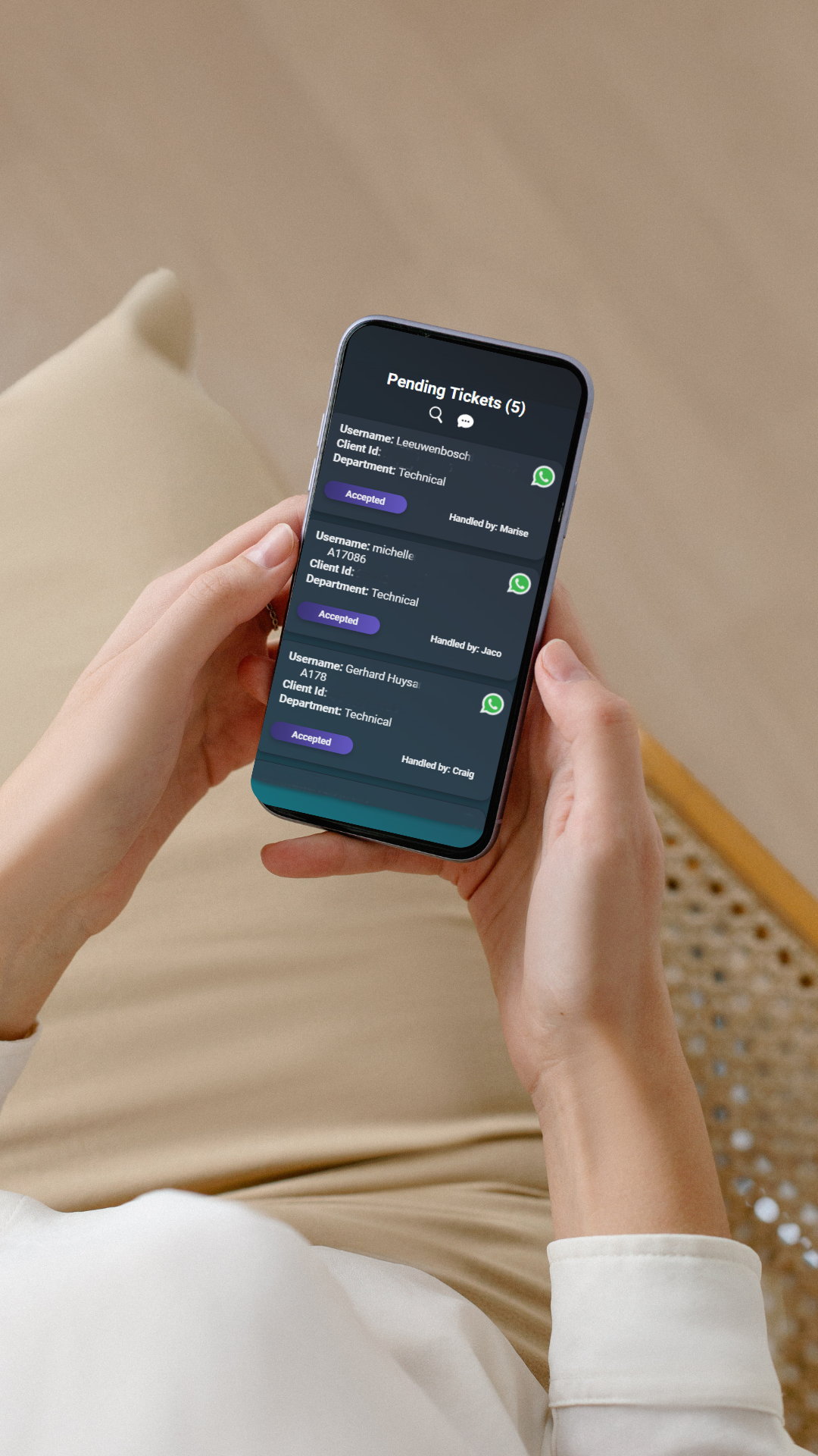 Anywhere, wherever you are Easy access from any device you choose to work on